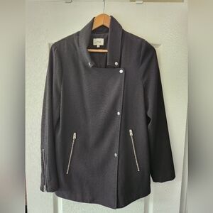 Aritzia Wilfred Moto blazer black size medium